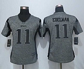 Women Limited Nike New England Patriots #11 Edelman Gray Stitched Gridiron Gray Jersey,baseball caps,new era cap wholesale,wholesale hats